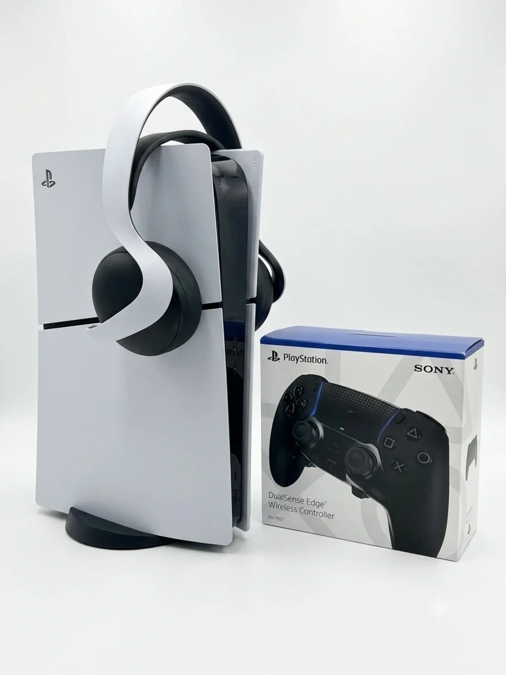 Sony PlayStation 5 PS5 Disc Console Bundle DualSense Edge Pulse 3D